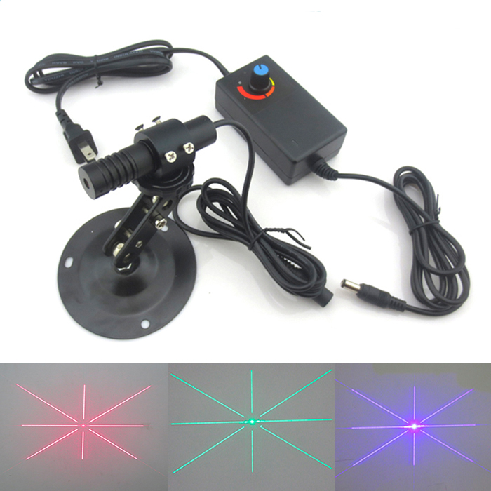 43.2° Red/Green/Blue Union Jack Pattern Laser Four Solid Lines ليزر ديود Module